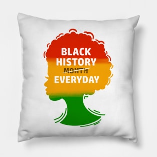 Black History Everyday Pillow