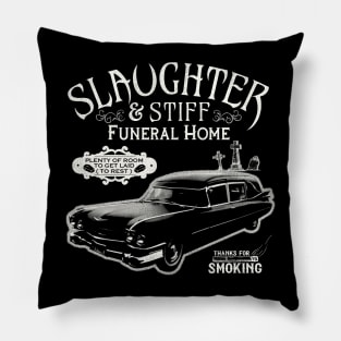 Slaughter and Stiff Funeral Home Pillow