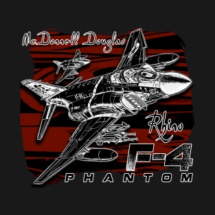 McDonnel Douglas F-4 Phantom Fighterjet T-Shirt