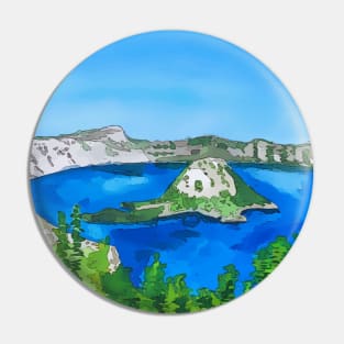 Crater Lake National Park Pin