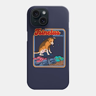 PINOY DOG FUNNY RETRO BOOK STICKER Phone Case