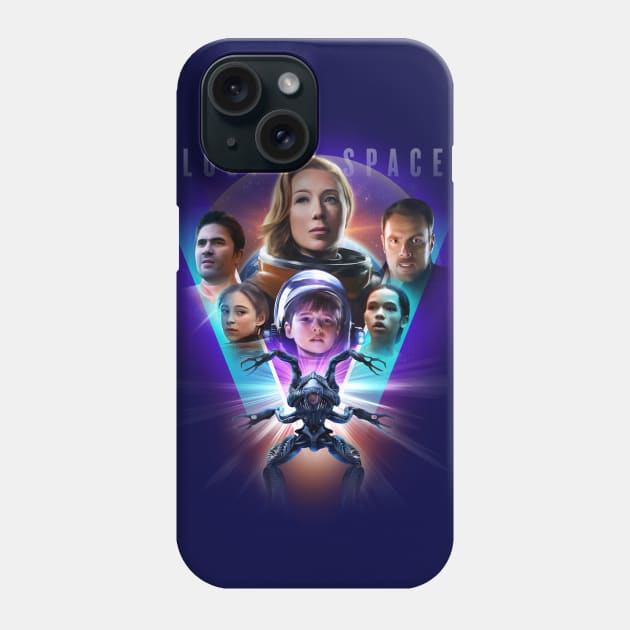 Space Family Phone Case by Trazzo