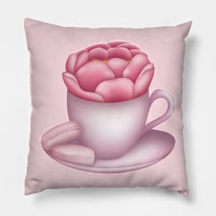 Cup With Peony Pillow