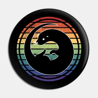 Rainbow Gay Pride Otter Pin