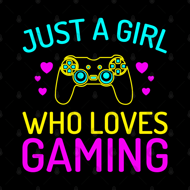 Just a Girl Who Loves Gaming by B3N-arts