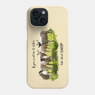 Talk About Sheep Phone Case