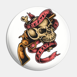 Skull of Pirate Spirit : DEATH or ALIVE Pin