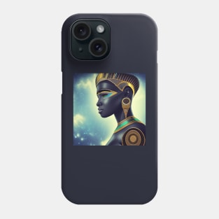 Black Cyborg Queen Phone Case