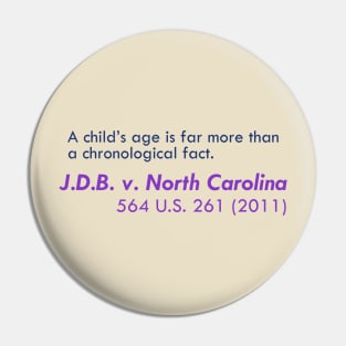 JDB v. North Carolina Pin