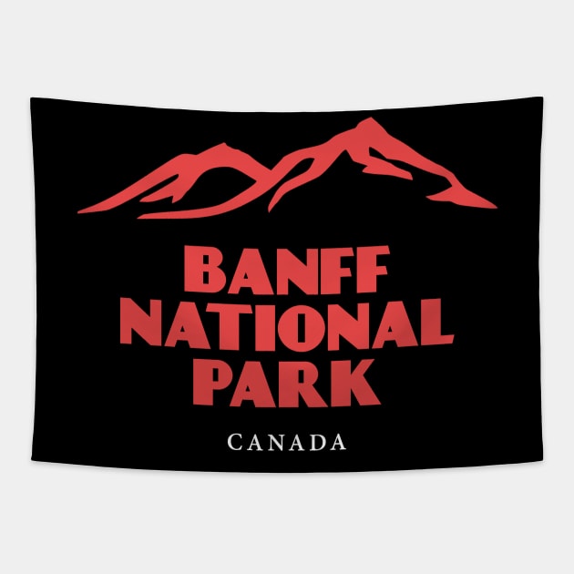 Banff National Park - Alberta Canada Tapestry by isstgeschichte