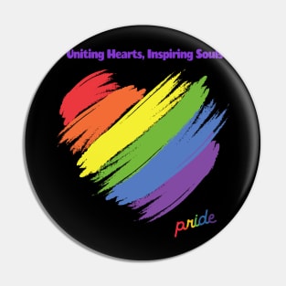 Uniting Hearts, Inspiring Souls Pin