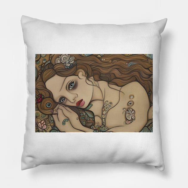 Ophelia Pillow by Colin-Bentham