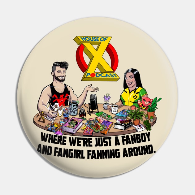 House of X Fanning Around Pin by Warpath_Dylan