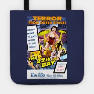 Classic Science Fiction Movie Poster - The 27th Day Tote