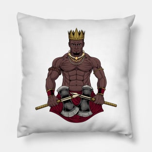 God of the Yoruba religion - Aganju Pillow