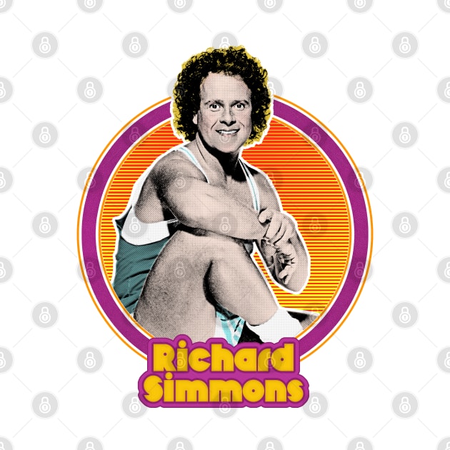 Richard Simmons // Retro Style Fan Artwork by DankFutura