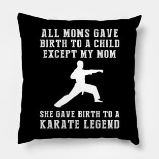 Karate Legend - The Martial Arts Birth Story Pillow