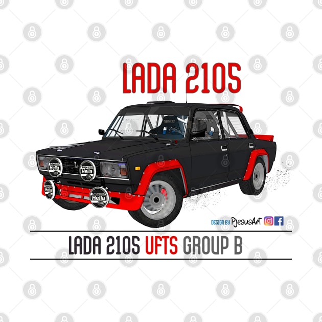 Lada 2105 VFTS Group B Front 03 by PjesusArt