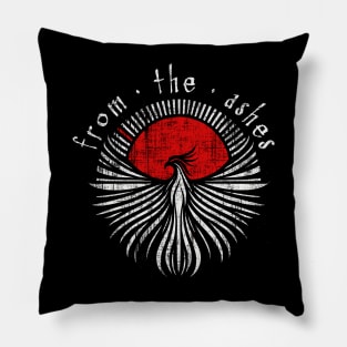 From The Ashes Graphic Tee | Phoenix Rebirth Inspirational Pillow