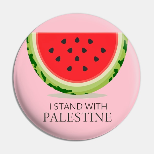 I stand with palestine Pin by Aldrvnd