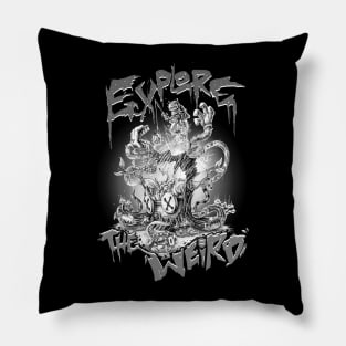 EXPLORE THE WEIRD Pillow