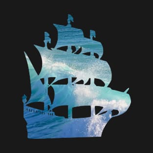 Sail the Ocean Galleon T-Shirt