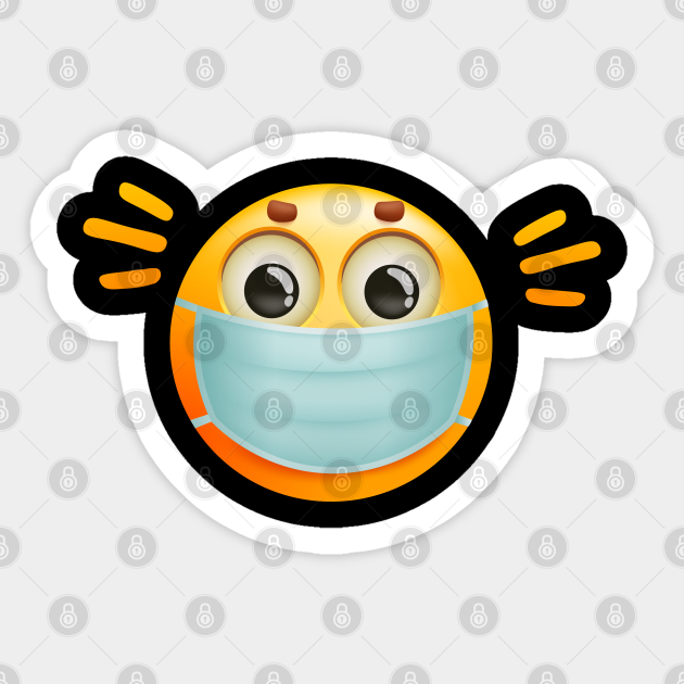 Face Mask Emojis Surgical Health Face Medical Mask Emoji Aufkleber Teepublic De 😷 emoji copy and paste. face mask emojis surgical health