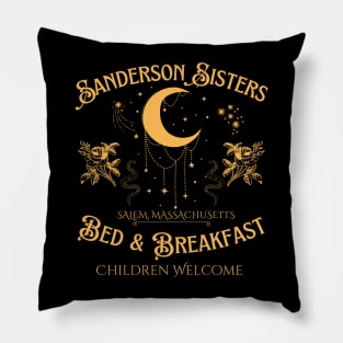 The Sanderson Sisters Bed and Breakfast Pillow