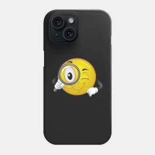 Detective Smiley Phone Case