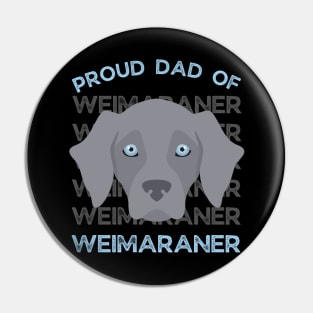 Proud dad of Weimaraner Life is better with my dogs Dogs I love all the dogs Pin