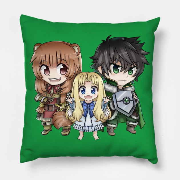 Shield Hero Pillow by Yunuyei's Store