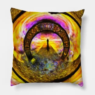 Tunnel of souls Pillow