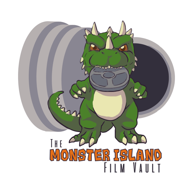 Monster Island Film Vault Podcast Logo by The Monster Island Gift Shop