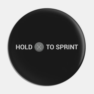 Sprint Button - Playstation Edition - Dark Pin