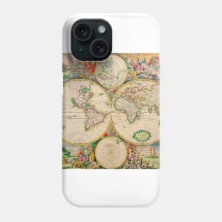 Ancient World Map 2 Phone Case