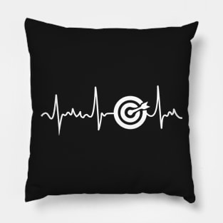 Darts Heartbeat Pillow