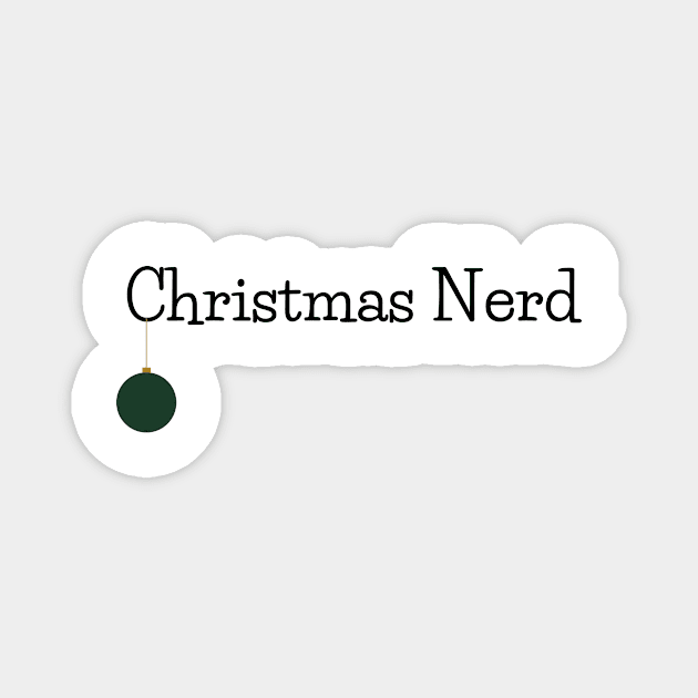 Christmas Nerd Design 1 Magnet by A Cozy Christmas