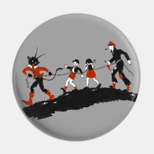 Krampus' catch! Pin