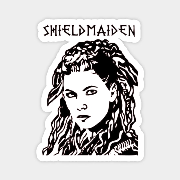 Viking Shieldmaiden Lagertha Magnet by OtakuPapercraft