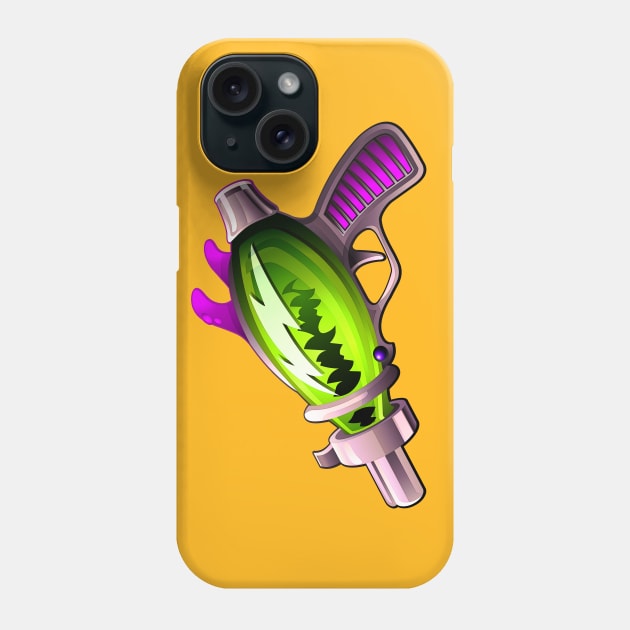 Alien Raygun Phone Case by HtCRU