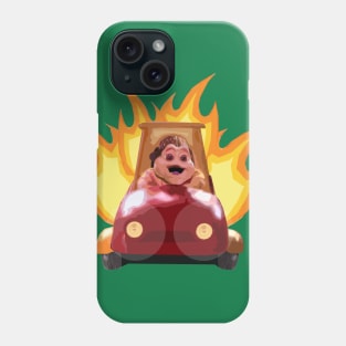 Baby Sinclair In His Car Phone Case