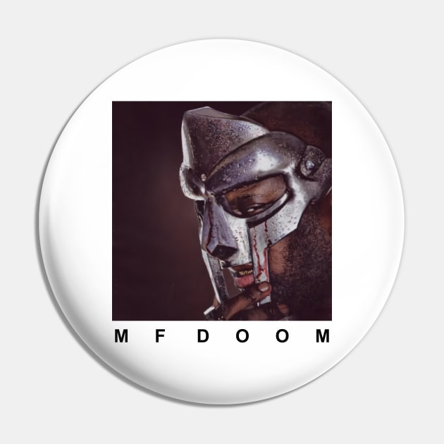 Rest In Peace MF Doom Pin by go212