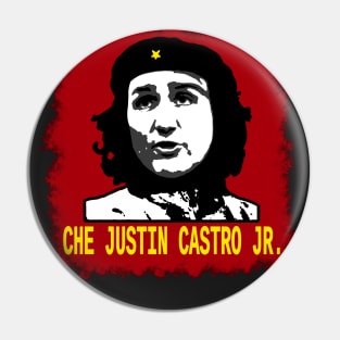 Che Justin Castro JR. General Secretary of Soviet Republic of Canada Pin