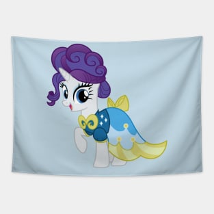 Fancy Rarity in blue dress Tapestry