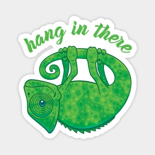 Hang In There Magical Chameleon Magnet