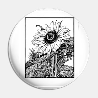 Sunflower Pin