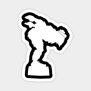 Bigfoot Swimming Pool Magnet