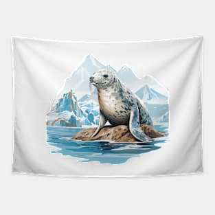 Leopard Seal Tapestry