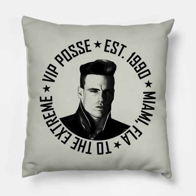 VIP POSSE est. 1990 Pillow by hitman514