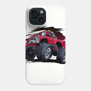 Monter Red Phone Case